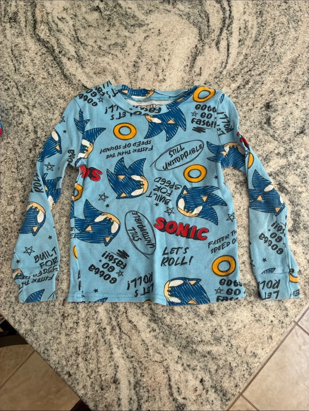 Sonic The Hedgehog Pajama Set l 4T